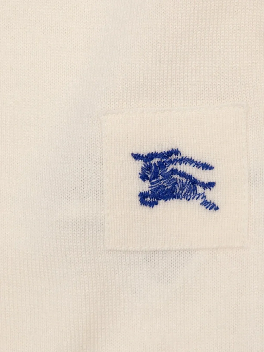 BURBERRY kids Cream Knit Cardigan with Blue Motif. NWT 6 months and up. 68cm